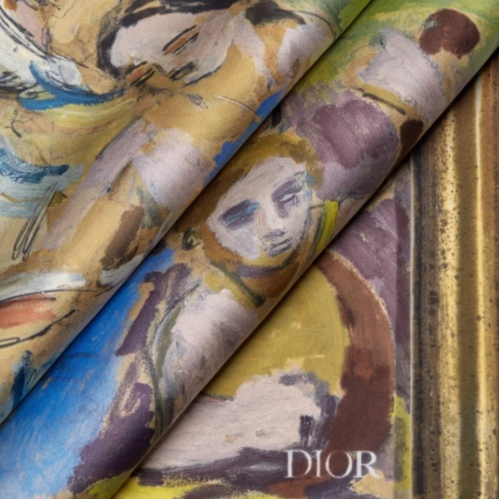 DIOR x Duncan Grant NWT men’s silk scarf summer 2023